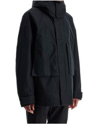 Herno - Hooded Zip-Up Jacket - Lyst