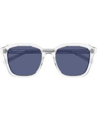 Saint Laurent - Sl 457 Rectangular Sunglasses - Lyst