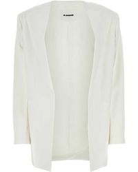 Jil Sander - Viscose Blazer - Lyst
