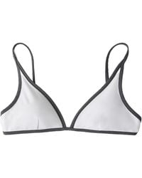 Brunello Cucinelli - Monili Chain-Embellished Bikini Top - Lyst
