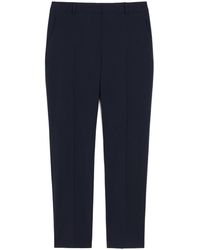 Weekend by Maxmara - Woollen Cloth Cigarette Trousers - Lyst