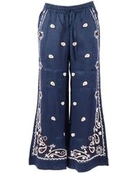 P.A.R.O.S.H. - P.A.R.O..H. Bandana Printed Drawstring Pants - Lyst