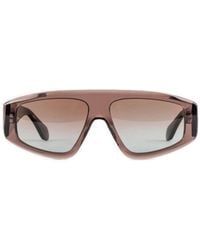 Alaïa - Alaïa Shield Frame Sunglasses - Lyst