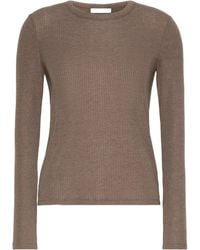 Max Mara - Salmone Long-Sleeve T-Shirt - Lyst