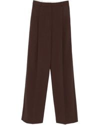 Elisabetta Franchi - Pleated Trousers - Lyst