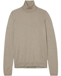 Brunello Cucinelli - Metallic Turtleneck Pullover - Lyst
