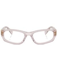 Miu Miu - Eyewear Geometric Frame Glasses - Lyst