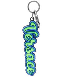 Versace - Logo Key Ring - Lyst