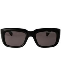 McQueen - Eyewear Rectangle Frame Sunglasses - Lyst