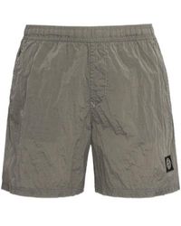 Stone Island - Elastic Shorts - Lyst