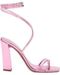 Paris Texas - Diana Crossover Strap Heeled Sandals - Lyst