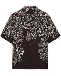 Prada - Cotton Printed Bowling Shirt - Lyst
