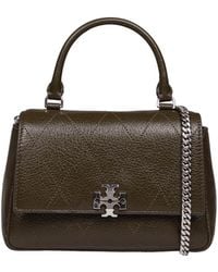 Tory Burch - Charlie Quilted Chain Tote Bag - Lyst