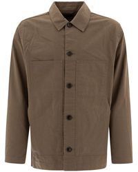 Vince - Button-Front Patch-Pocket Jacket - Lyst