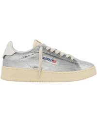 Autry - Dallas Bloom Sequin Sneakers - Lyst