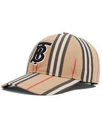 Burberry - Monogram Striped Baseball Cap - Lyst