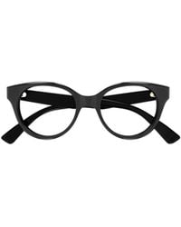 Gucci - Eyewear Panthos Frame Glasses - Lyst