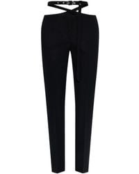 The Attico - The Cut-Out Detailed Trousers - Lyst