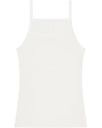 Courreges - Logo Tank Top - Lyst