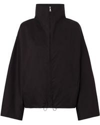 Nour Hammour - Francois High-Neck Zip-Up Jacket - Lyst