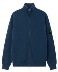 Stone Island - Regular-Fit Zip-Up Jumper - Lyst