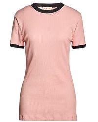 Marni - Oversized Solid Color Short-Sleeve T-Shirt - Lyst