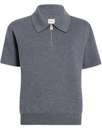 KHAITE - Gulliame Knitted Top - Lyst