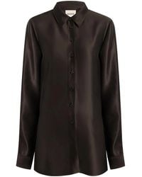 KHAITE - Auryn Long-Sleeved Shirt - Lyst