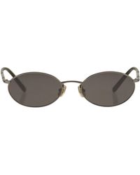 Brunello Cucinelli - Oval Frame Sunglasses - Lyst