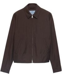 Prada - Kid Mohair Blouson Jacket - Lyst