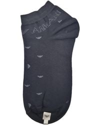 Emporio Armani - Ribbed Socks - Lyst