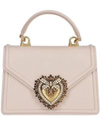 Dolce & Gabbana - Devotion Top Handle Shoulder Bag - Lyst