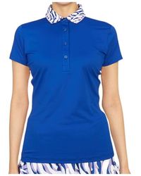 J.Lindeberg - Tilda Polo Shirt - Lyst