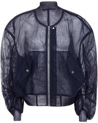 Rick Owens - Secchia Oversized Bomber Jacket - Lyst