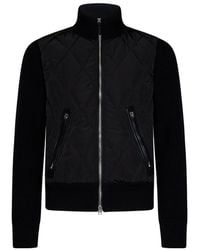 Tom Ford - Ribbed-Knit Padded Jacket - Lyst