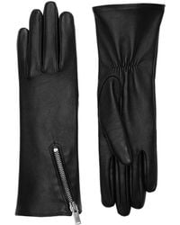 Saint Laurent - Zip Gloves - Lyst