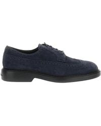 Hogan - Round Toe Lace-Up Shoes - Lyst