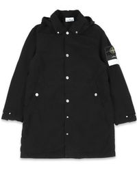Stone Island - Long Hooded Parka - Lyst