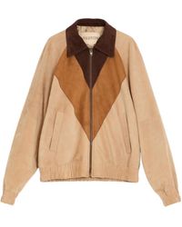 Valentino - Zip-Up Long-Sleeved Jacket - Lyst