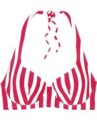 Eres - Samba Corazon Striped Backless Bikini Top - Lyst