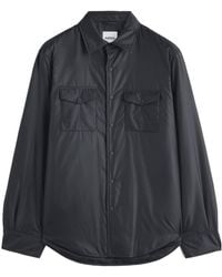 Aspesi - Patch Pocketed Buttoned Overshirt - Lyst