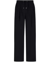 Herno - Drawstring Pleated Palazzo Pants - Lyst