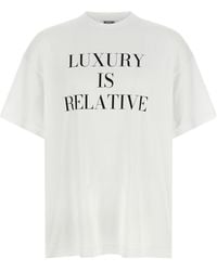 Moschino - Crew Neck T-Shirt - Lyst