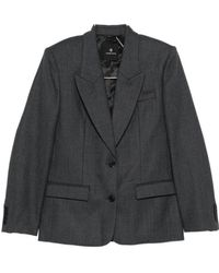 Anine Bing - Ross Single Breasted Blazer - Lyst