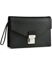 Fendi - Logo Details Clutch - Lyst