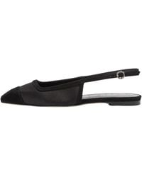 Aeyde - Mesh Square-Toe Slingback Flats - Lyst