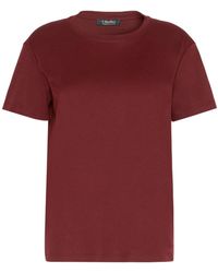 Max Mara - Smmsegale Crewneck Jersey T-Shirt - Lyst