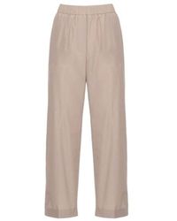 Peserico - Elasticated Waistband Pleated Trousers - Lyst