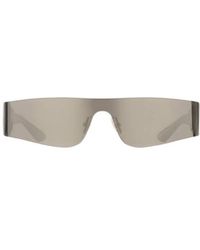 Balenciaga - Eyewear Mono Reflective Sunglasses - Lyst
