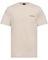 Moncler - Logo Patch T-Shirt - Lyst